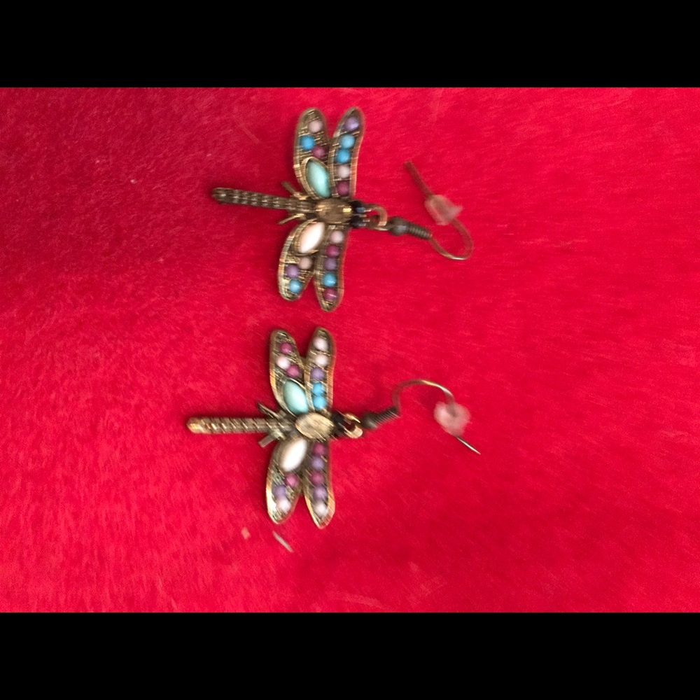 Dragonfly earrings